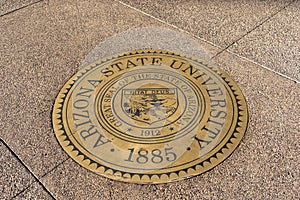 Arizona State University`s official seal