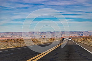 Arizona U.S. Route 89 and Grand Canyon Landscape