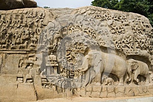 Arjunas Penance - Mamallapuram - India