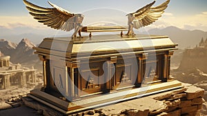 The Ark of the Covenant: A Sacred Relic from Ancient Times, Generative AI