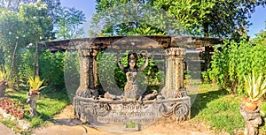 Ark of life, the provenance of Sala Keoku, the park of giant f