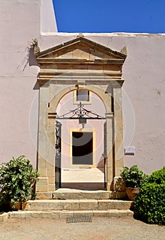 Arkadi Monastery architecture detail