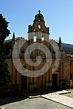 The Arkadi Monastery main entrance