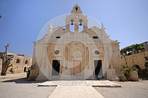 Arkadi old monastery, Crete, Greece