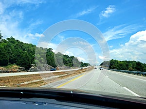 Arkansas countryside during summer