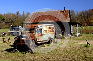 Un abitante del villaggio cabina 