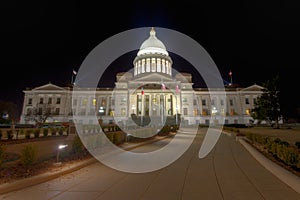 Arkansas State Capitol Building Exterior