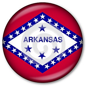 Arkansas State Flag Button