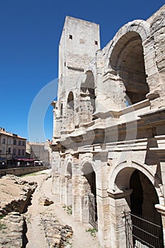 Arles Amphitheatre, Tower and Arcades