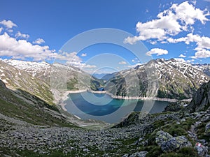 Arlhoehe - A high Alpine lake in Austria