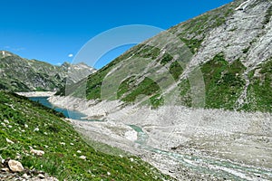 Arlhoehe - A high Alpine lake in Austria