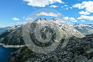 Arlhoehe - A high Alpine lake in Austria