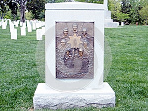 Arlington Cemetery the Challenger Memorial 2010