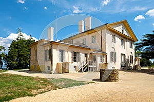 Arlington House at the Arlington National Cemetery in Virginia, photo