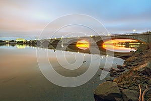 Arlington Memorial Bridge at Dawn