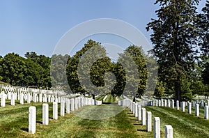 Arlington National Cemetery is the most famous cemetery in the military world, located in Washington DC.