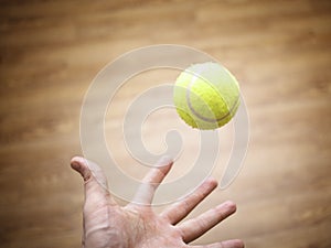 Arm with Ball Tennis