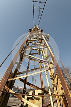 arm of crane photo