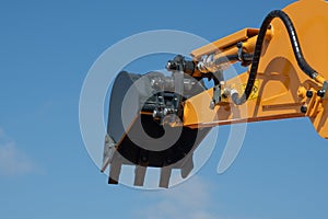 Arm of earth moving excavator