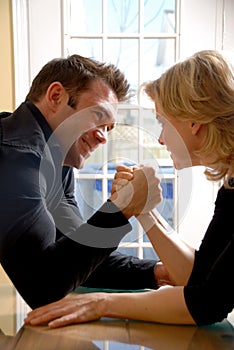 Arm wrestling