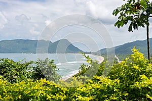 Armacao beach in Florianopolis, Santa Catarina, Brazil.