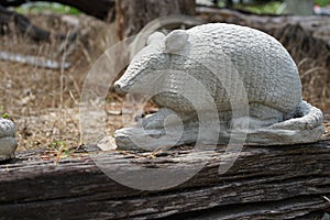 Armadillo sculpture