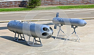 Armament of combat helicopter photo
