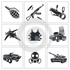 Armament Icon set