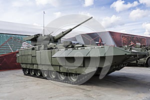 `Armata` T-15 infantry fighting vehicle with the Dagger combat module