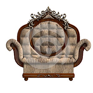 Armchair of louis xv.