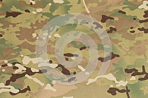 Armed force multicam camouflage fabric