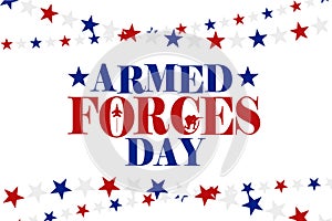 Armed Forces Day illustration photo
