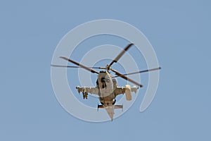 Armed helicopter