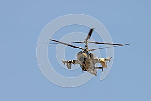 Armed helicopter