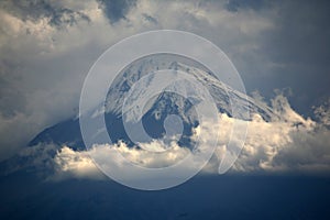 Armenia. Greater Ararat from Khor Virap monastery photo