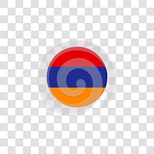 armenia icon sign and symbol. armenia color icon for website design and mobile app development. Simple Element from countrys flags