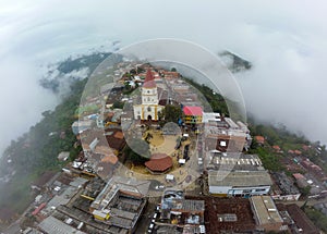 Armenia Mantequilla, Antioquia - Colombia. April 28, 2024. Municipality founded on September 21, 1868, Aerial photography with