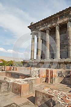 Armenia's Garni Temple, the only surviving Greco-Roman colonnaded structure within the former Soviet Union