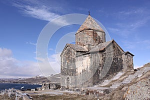 Armenia. Sevan. Churches St. Arakelots and Astvatsatsin.