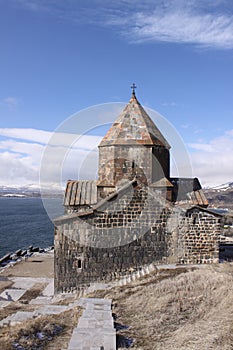 Armenia. Sevan. Churches St. Arakelots and Astvatsatsin.