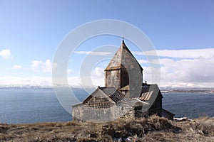 Armenia. Sevan. Churches St. Arakelots and Astvatsatsin.