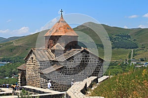 Hayravank Monastery on Sevan Lake in Armenia
