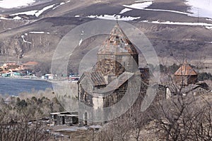 Armenia. Sevanavank. The churches of Surp Arakelots