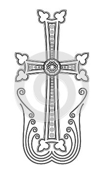 Armenian Apostolic Church cross clip art