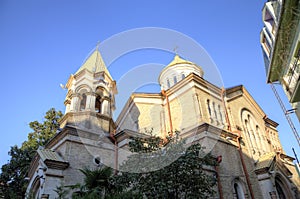 Armenian Apostolic Church Surb Kristos Amenaprkachekheci Church of the Holy Christ of the Savior.