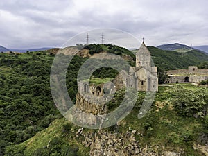 Armenian Apostolic Tatev monastery built at 9th-century