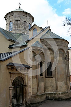 The Armenian Cathedral of Assumption of Mary in Lviv, Western Ukraine photo