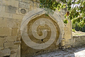 Armenian fountain Karaite fountain was built at the foot of Mount Mithridates in 16th century in Feodosia. Crimea