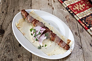 Armenian kebab.