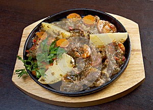 Armenian lamb stew